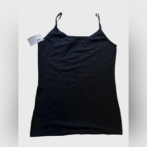 Black Spaghetti Strap v-Neck Top New w/Tag